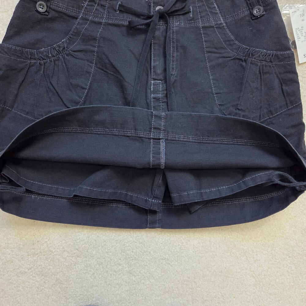 NWT Fashion Bug 90's Size 10 Black Cotton Blend Skort - Picture 4 of 12
